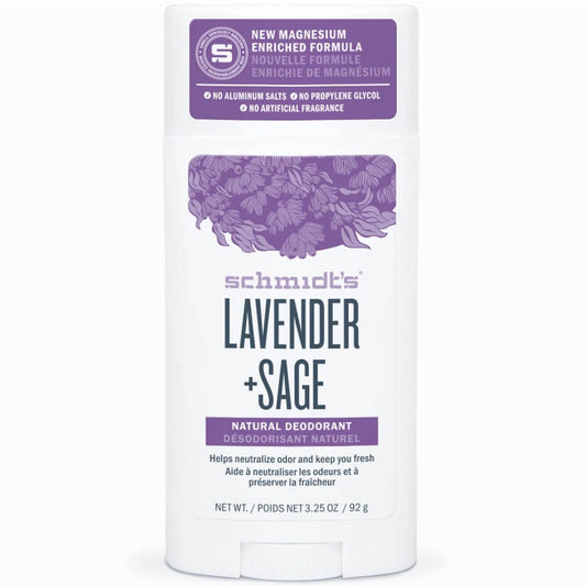 Schmidt's Natural Deodorant, Award winning formula, Neutralize odour naturally, 75g