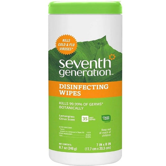 Seventh Generation Disinfecting Wipes, 35 Pack