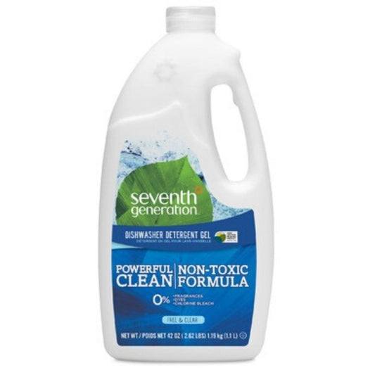 Seventh Generation Natural Auto Dishwasher Gel, Free and Clear (Fragrance Free), 1.1L