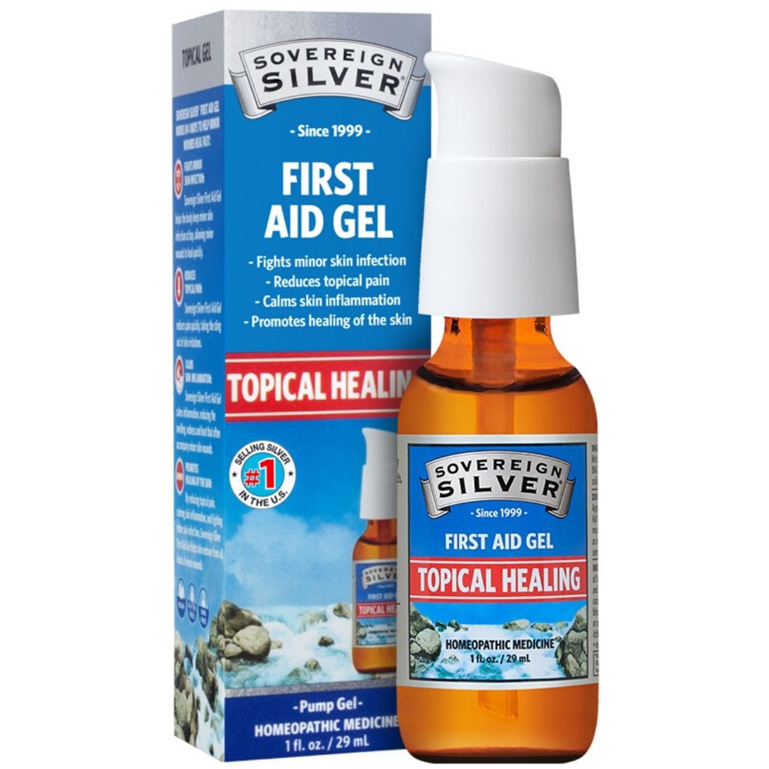 Sovereign Silver Colloidal Silver First Aid Gel