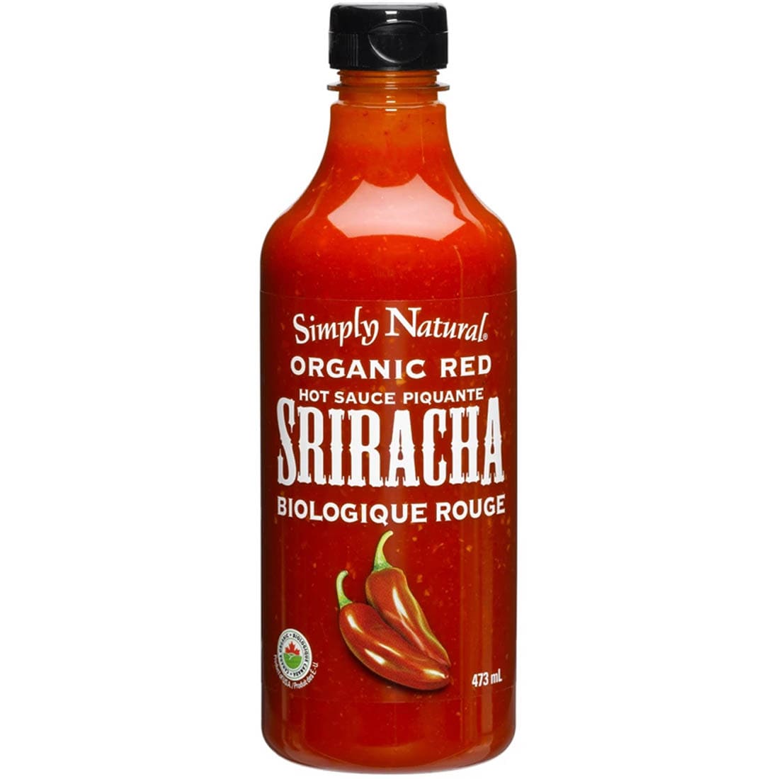 Simply Natural Organic Red Sriracha Sauce, 473ml