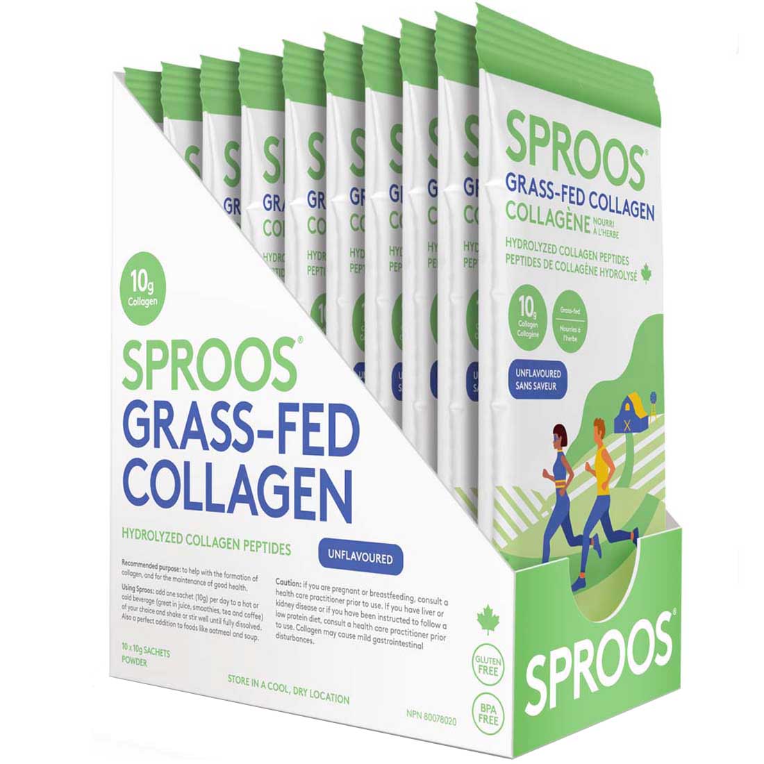 Sproos Grass-Fed Collagen, Hydrolyzed Collagen Peptides