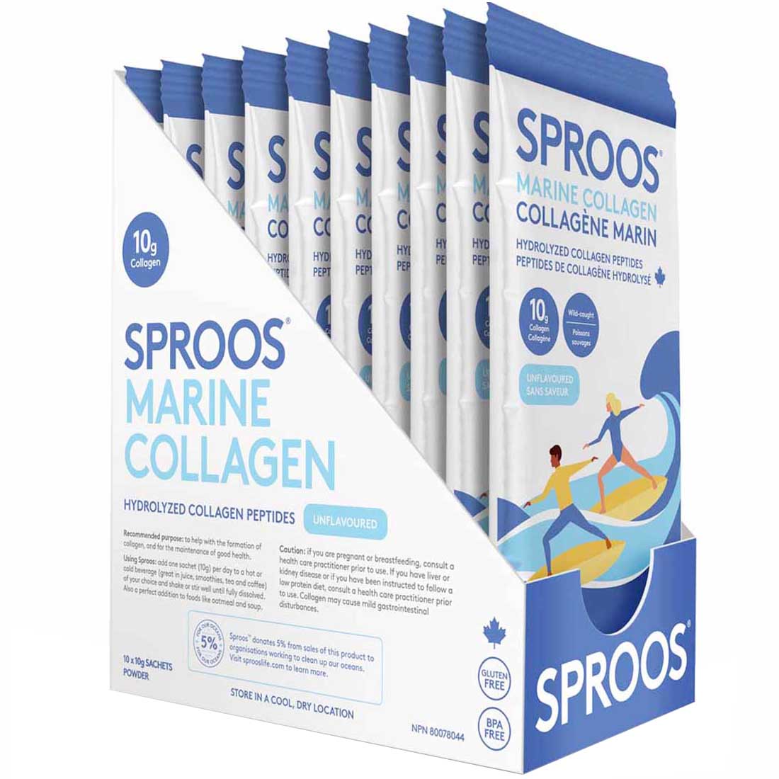Sproos Marine Collagen, Hydrolyzed Collagen Peptides