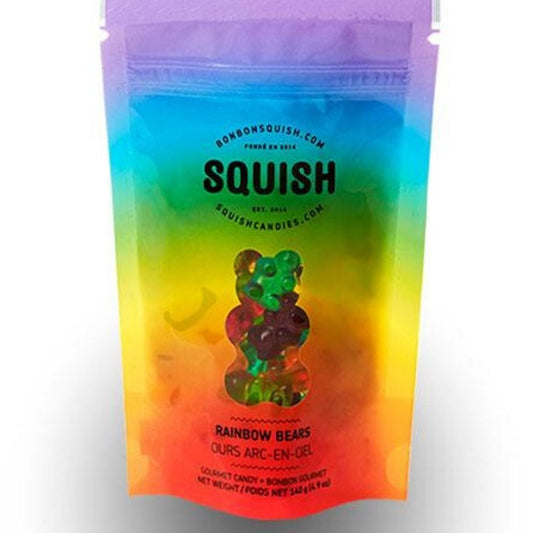 Squish Candies Rainbow Bears, 120g