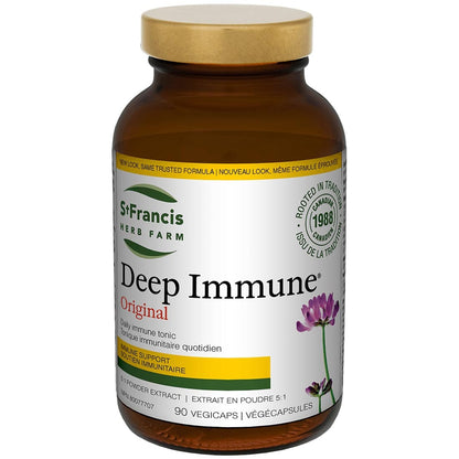 St. Francis Deep Immune Capsules, 5:1 Extract Concentrated Capsules for Immune Support and Immune Function