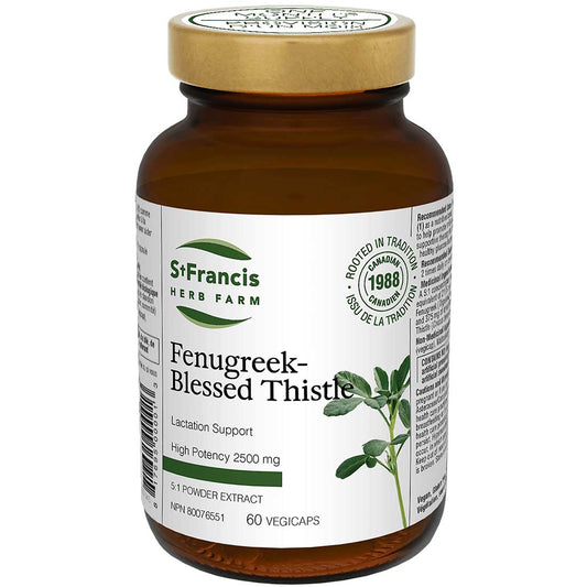 St. Francis Fenugreek/Blessed Thistle 5:1 Extract, 60 Capsules