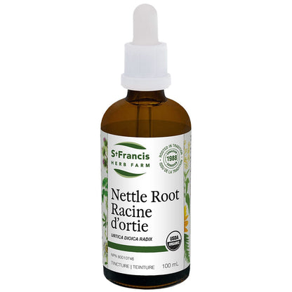 St. Francis Nettle Root Liquid, For Symptoms of BPH Including Difficulty urinating, Excessive night urination, Painful urination