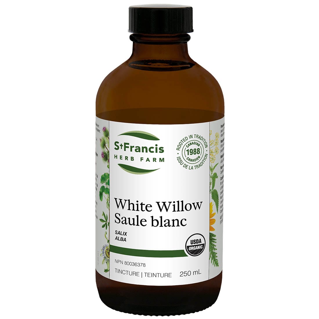St. Francis White Willow Liquid Tincture