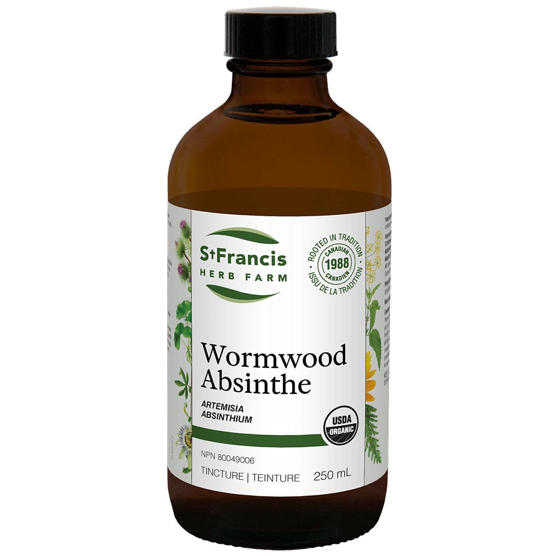St. Francis Wormwood Liquid Tincture