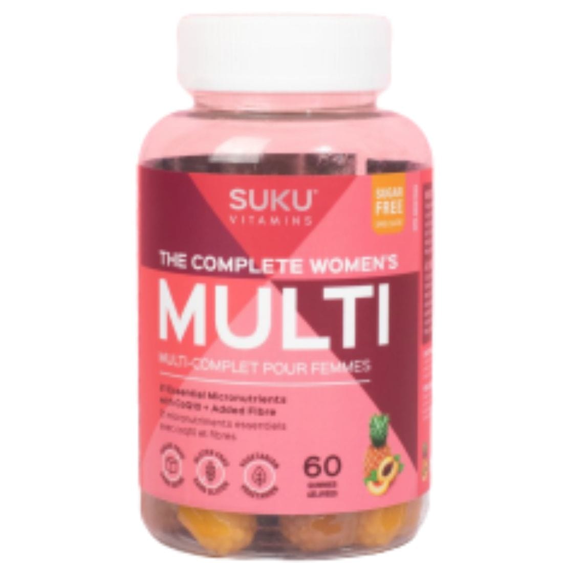 Suku Vitamins The Complete Women's Multivitamin, 60 Gummies (NEW!)