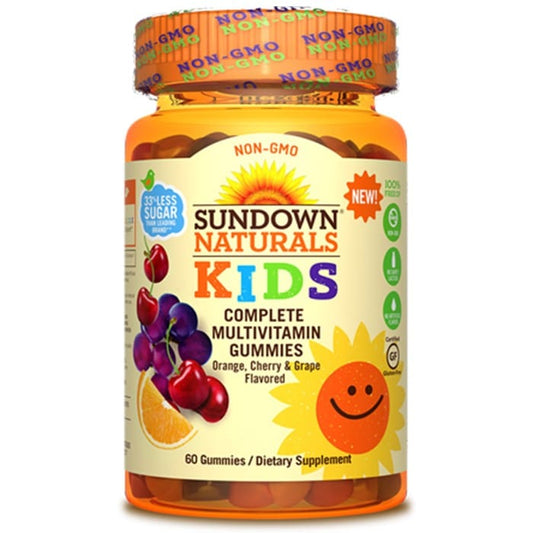 Sundown Naturals Multivitamin Gummies for Kids, 60 Gummies