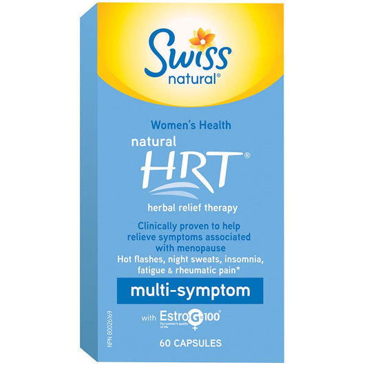 Swiss Natural HRT Multi-Symptom with EstroG, 60 Capsules