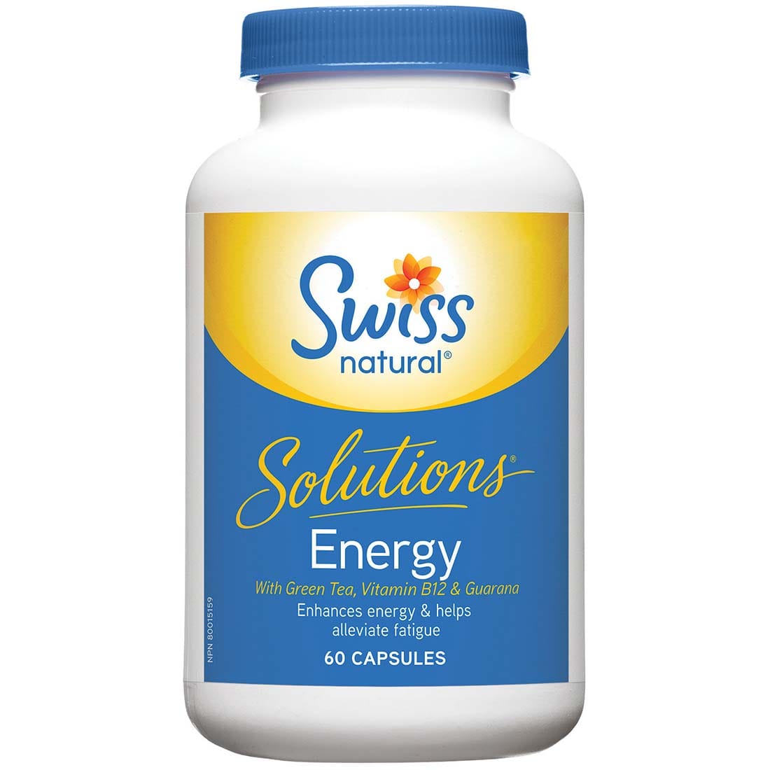 Swiss Natural Solutions Energy, 60 Capsules