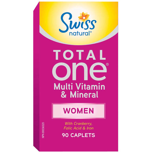 Swiss Natural Total One Multi Vitamin & Mineral Women. 90 Caplets