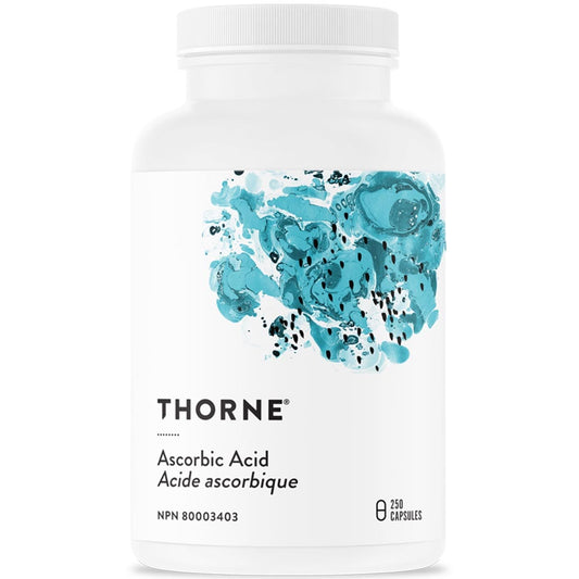 Thorne Ascorbic Acid One Gram, 250 Capsules