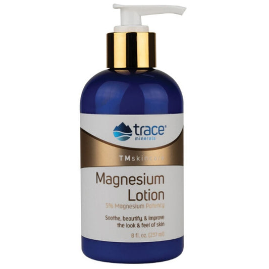 Trace Minerals Pure Magnesium Lotion (Non-GMO and Vegan), 237ml