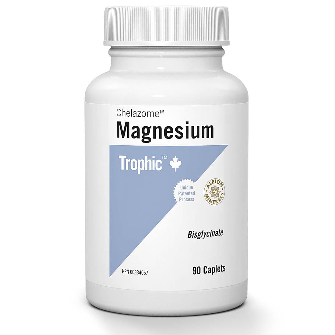 Trophic Magnesium Bisglycinate / Oxide (Chelazome) 100mg Caplets