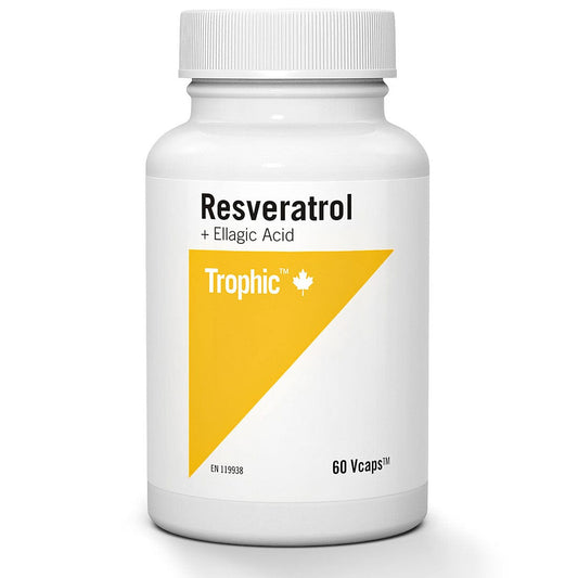 Trophic Resveratrol + Ellagic Acid, 60 Vcaps