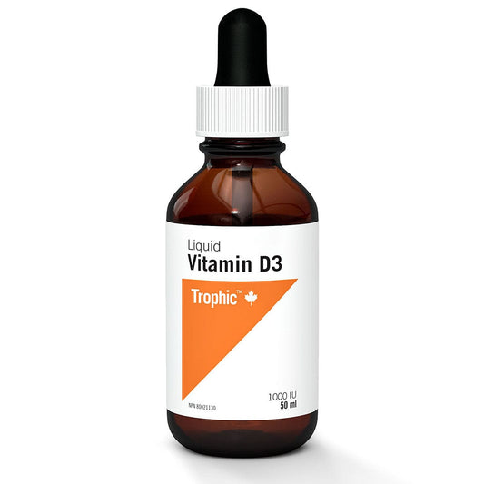 Trophic Vitamin D3 1000IU Liquid, 50ml