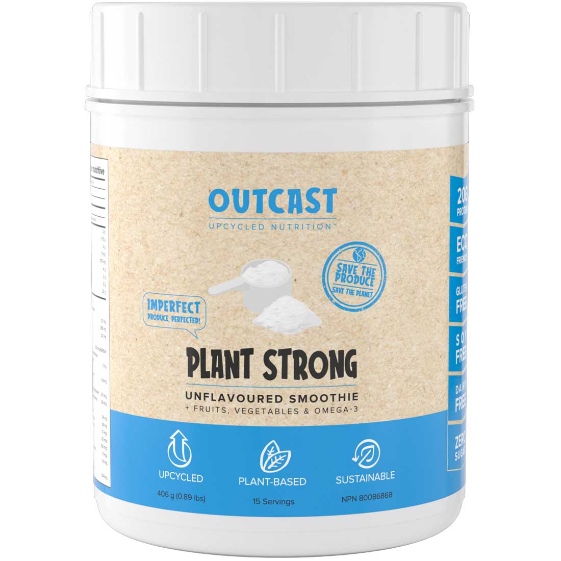 Strong Protein Outcast Foods Plant Strong Protein