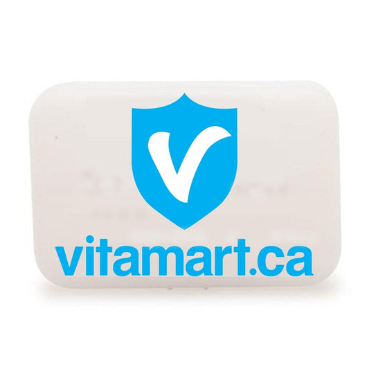 Vitamart.ca Daily Vitamin Container (Holds Up To 60 Pills)