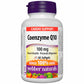 Webber Naturals Coenzyme Q10 100mg BONUS SIZE, 100% More, 30+30 Softgels