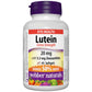 Webber Naturals Lutein 20mg with Zeaxanthin, Extra Strength, BONUS SIZE 50% MORE, 30+15 Softgels