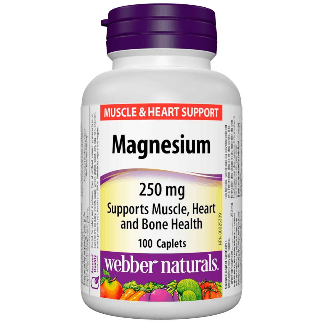 Webber Naturals Magnesium 250mg