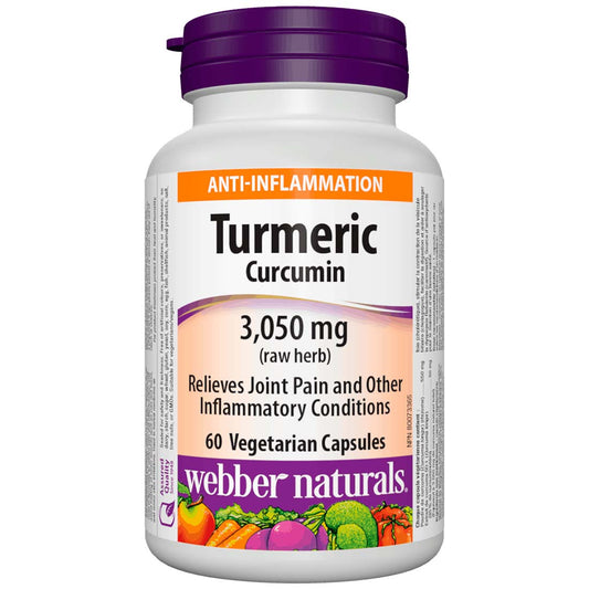 Webber Naturals Turmeric Curcumin, 3,050mg