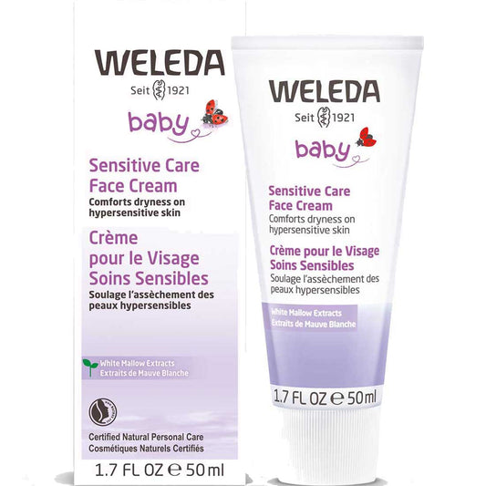Weleda Baby Derma White Mallow Face Cream, 50ml/1.7oz