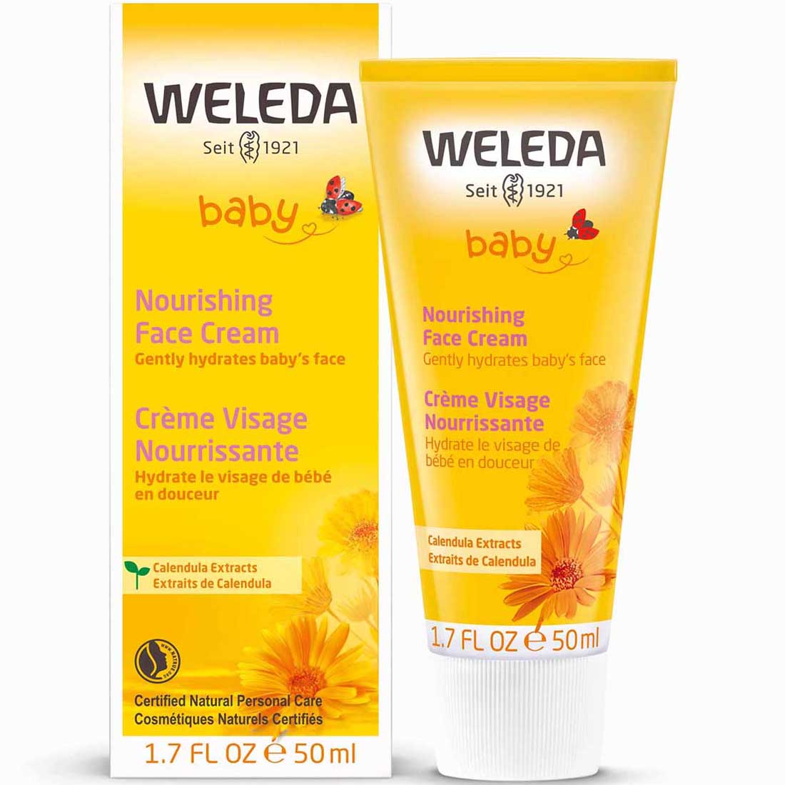 Weleda Baby Nourishing Face Cream with Calendula, 50ml
