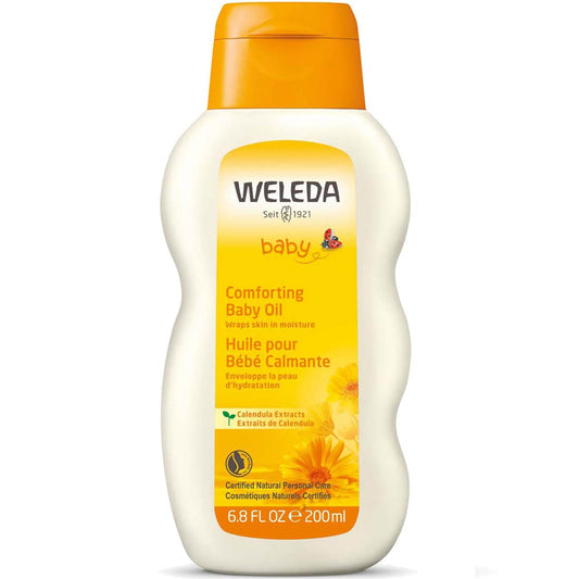 Weleda Comforting Baby Oil with Calendula, 200ml