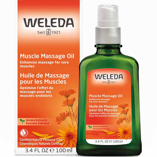 Weleda Muscle Massage Oil with Arnica, 100ml