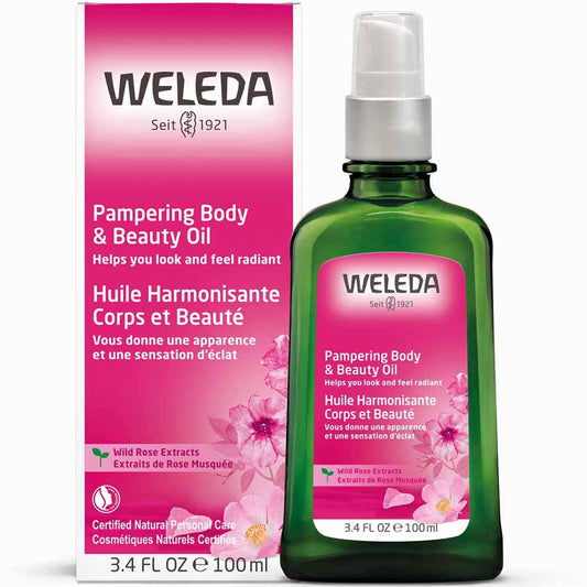 Weleda Wild Rose Pampering Body & Beauty Oil, 100ml