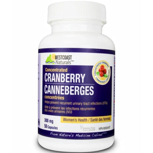Westcoast Naturals Cranberry Concentrate 300mg