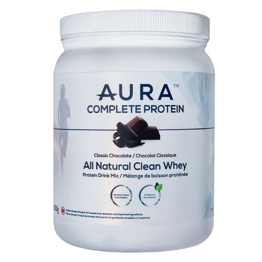 Aura Nutrition Complete Whey Protein Powder Chocolate, 500g