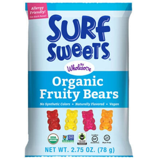 Wholesome (Formerly Surf Sweets) Organic Vegan Fruity Bears (NEW!)