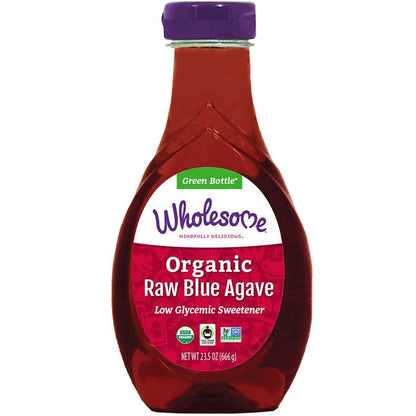 Wholesome Sweeteners Organic Raw Blue Agave Syrup, Clearance 30% Off, Final Sale