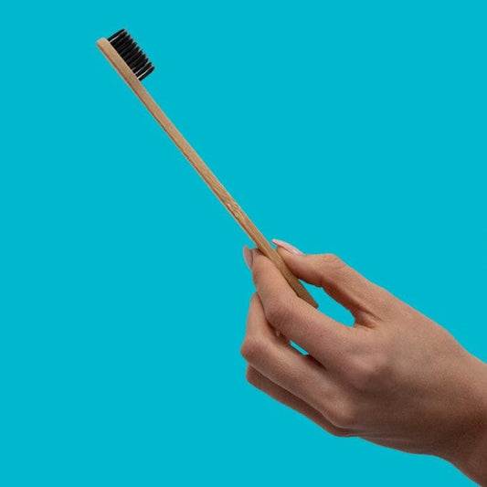 Zimba Bamboo Toothbrush (Activated Charcoal Infused)