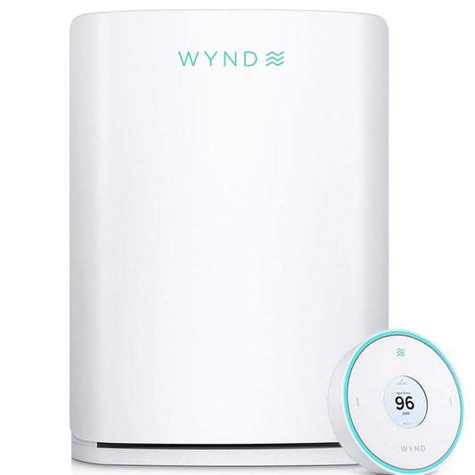 Wynd MAX (Smart Personal Air Purification) PLUS Wynd Halo (Smart Home Air Monitoring) Bundle