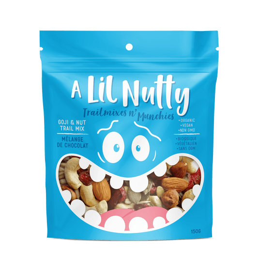 A Lil Nutty Goji and Nut Trail Mix (Factory Case), 8 x 150g