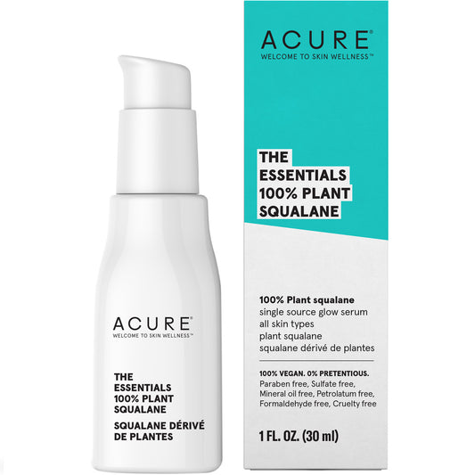 Acure The Essentials 100% Plant Squalane Oil, 30ml