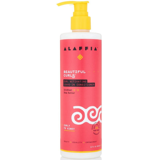 Alaffia Beautiful Curls Curl Activating Leave in Conditioner, 354 ml