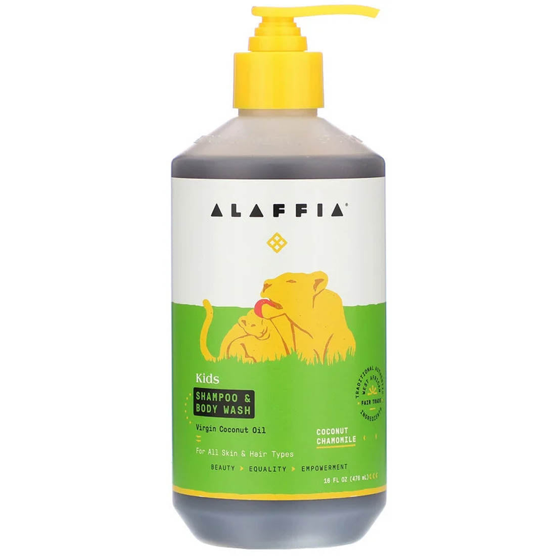 Alaffia Baby and Kids Shampoo and Body Wash, 476ml
