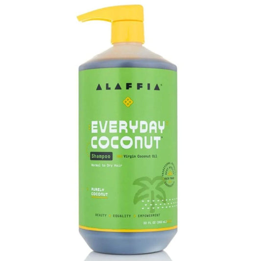 Alaffia EveryDay Coconut  Shampoo, Purely Coconut, 950ml