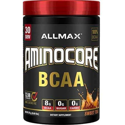 Allmax Aminocore BCAA Powder, Instantized Clear Amino Muscle Support