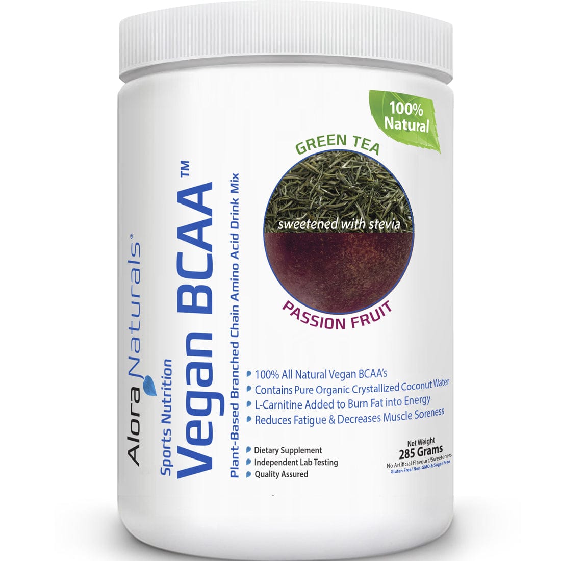 Alora Naturals Vegan BCAA, 285g