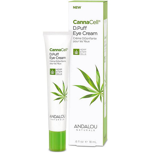 Andalou Naturals CannaCell D.Puff Eye Cream, 18ml