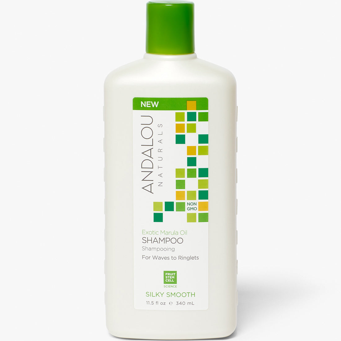 Andalou Naturals Shampoo, Marula Oil, 340ml