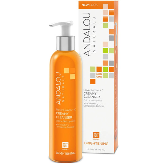 Andalou Naturals Meyer Lemon Creamy Cleanser, 178ml